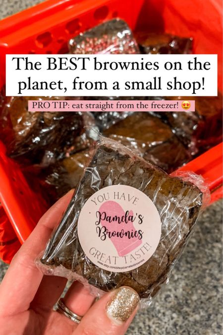 The absolute best brownies from a small shop! Makes a great Valentine’s Day goody ❤️ 

#LTKSeasonal #LTKfamily