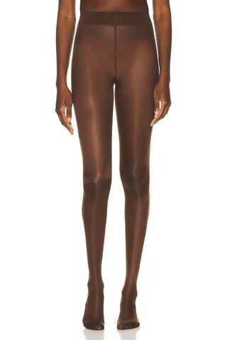 Wolford Satin Touch Tights in Brown | FWRD 