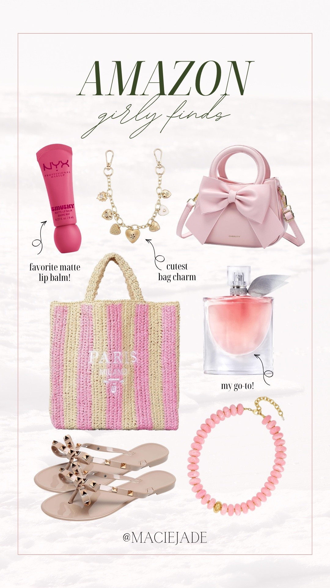 Cute + affordable girly finds from Amazon! 🌸 

amazon, amazon find, amazon finds, amazon must have, amazon must haves, amazon essentials, amazon style, amazon fashion, amazon staples, amazon basic, amazon basics, amazon favorites

#LTKselfcare #LTKSeasonal