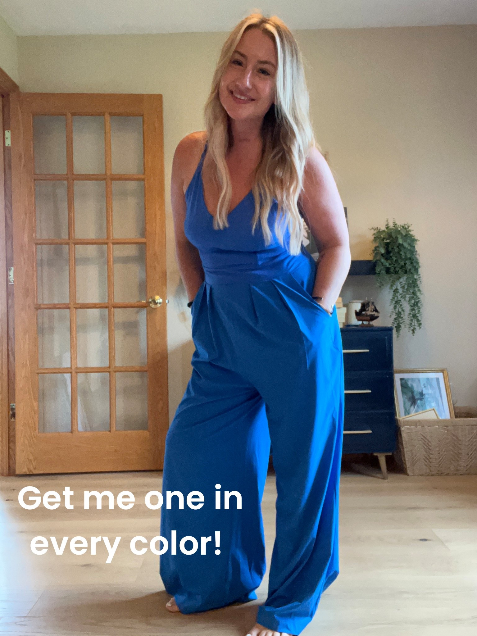 So easy and breezy. Love this versatile jumpsuit. Dress it up or down… it’s a staple. Get yourself some! 

#LTKStyleTip #LTKSummerEdit #LTKItBag