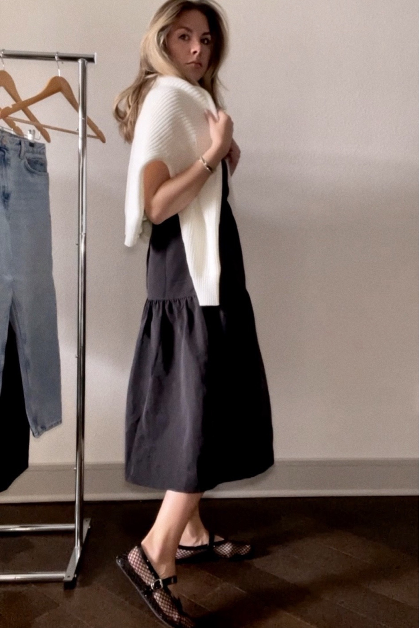 Black Tiered Dress // Spring Look

#LTKfindsunder100 #LTKstyletip