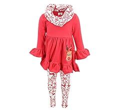 Unique Baby Girls 3 Piece Matching Outfit For Every Holiday Legging Set | Amazon (US)