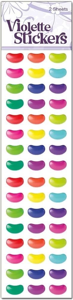 Violette Stickers Holographic Jellybean Stickers | Amazon (US)