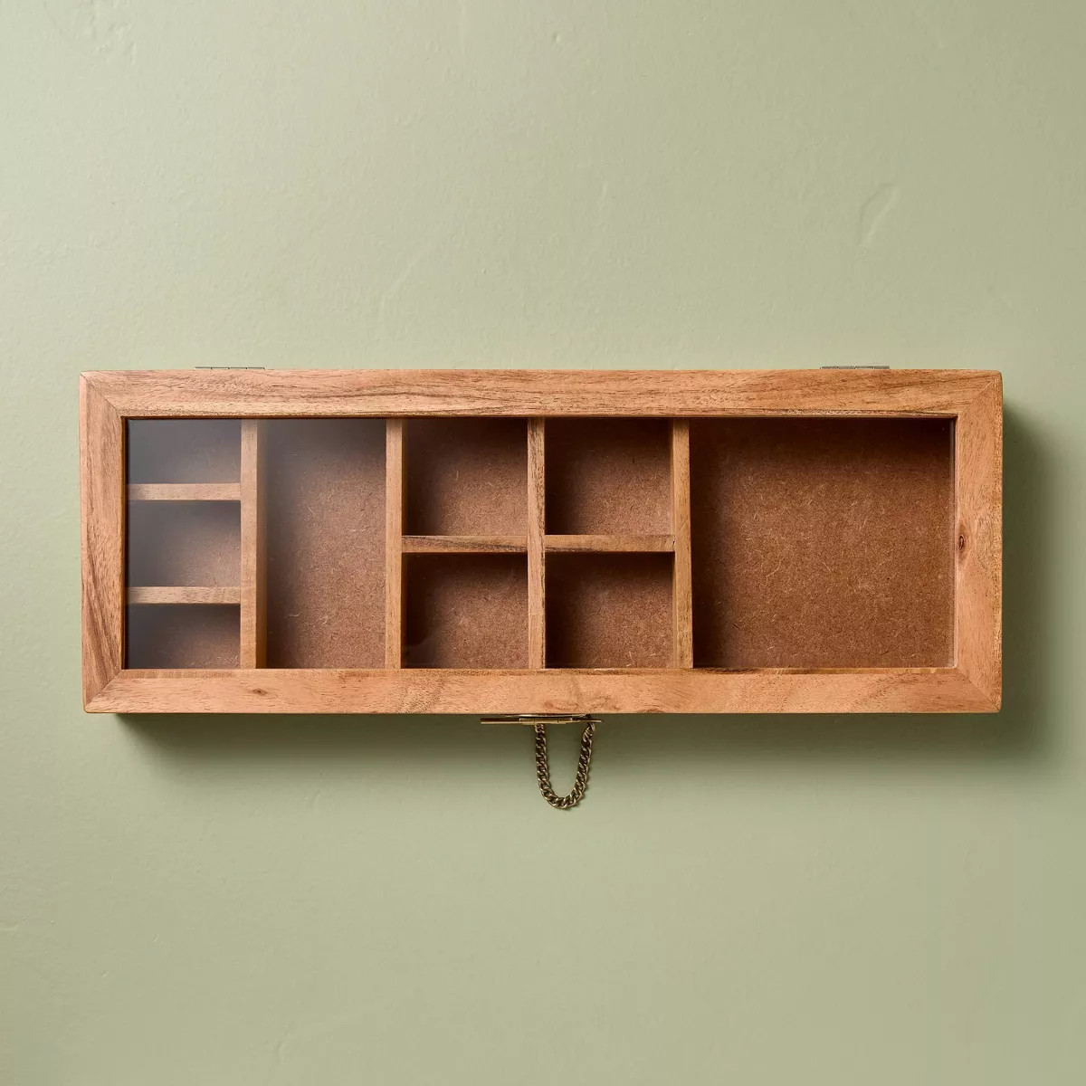 XL Wood Curio Box - Hearth & Hand™ with Magnolia | Target