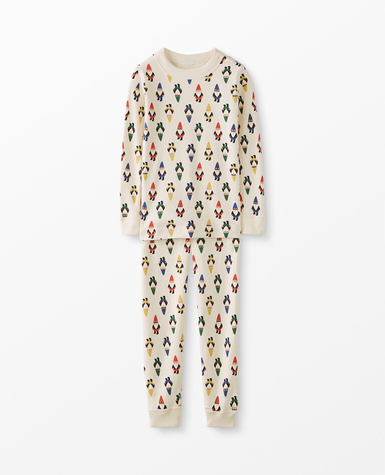 Holiday Print Long John Pajama Set | Hanna Andersson