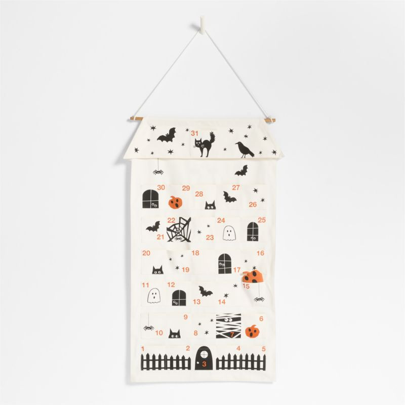 Haunted House Halloween Kids Countdown Calendar by Joan Anderson + Reviews | Crate & Kids | Crate & Barrel