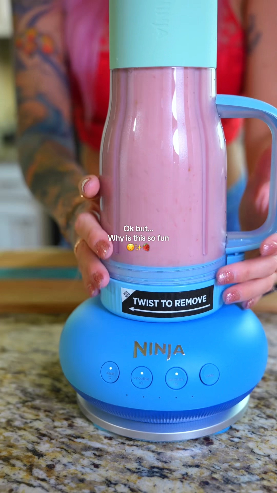 Ninja blend boss makes making smoothies this so easy #blender #smoothie #blendboss #ninjakitchen #kitchengadgets

#LTKSaleAlert #LTKfoodie #LTKmorningroutine