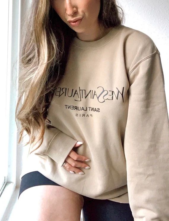 Designer inspired sweatshirt | Etsy (US)