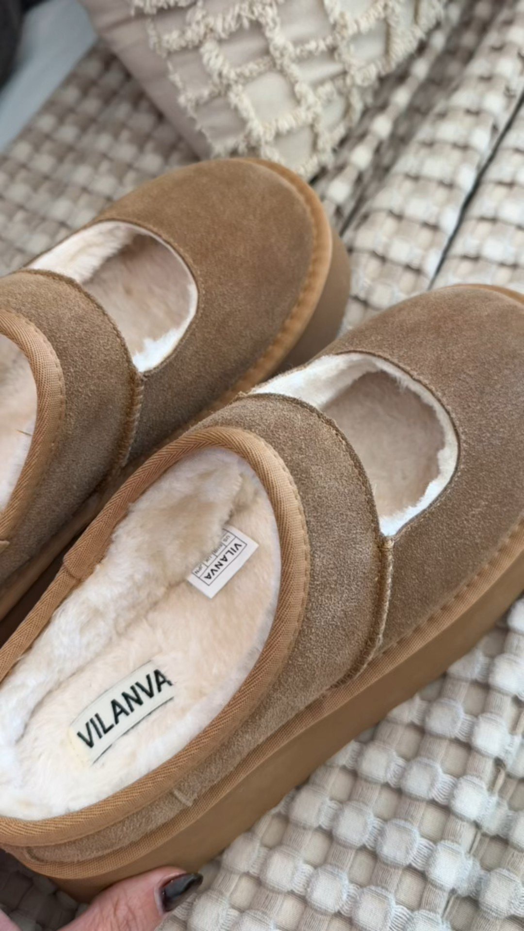 Ugg vs Amazon! $124 vs $40!! The Mary Jane Uggs are so cute and I found a look for less!! 

🔍: Amazon finds, Amazon fashion, Ugg slippers, Amazon slippers, look for less, affordable fashion, budget friendly, petite style, viral skort, Texas content creator, fall style

#LTKStyleTip #LTKShoeCrush #LTKFindsUnder50