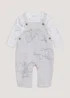 Baby Grey Disney Dumbo Dungarees & T-Shirt Set (Newborn-12mths) | Matalan (UK)