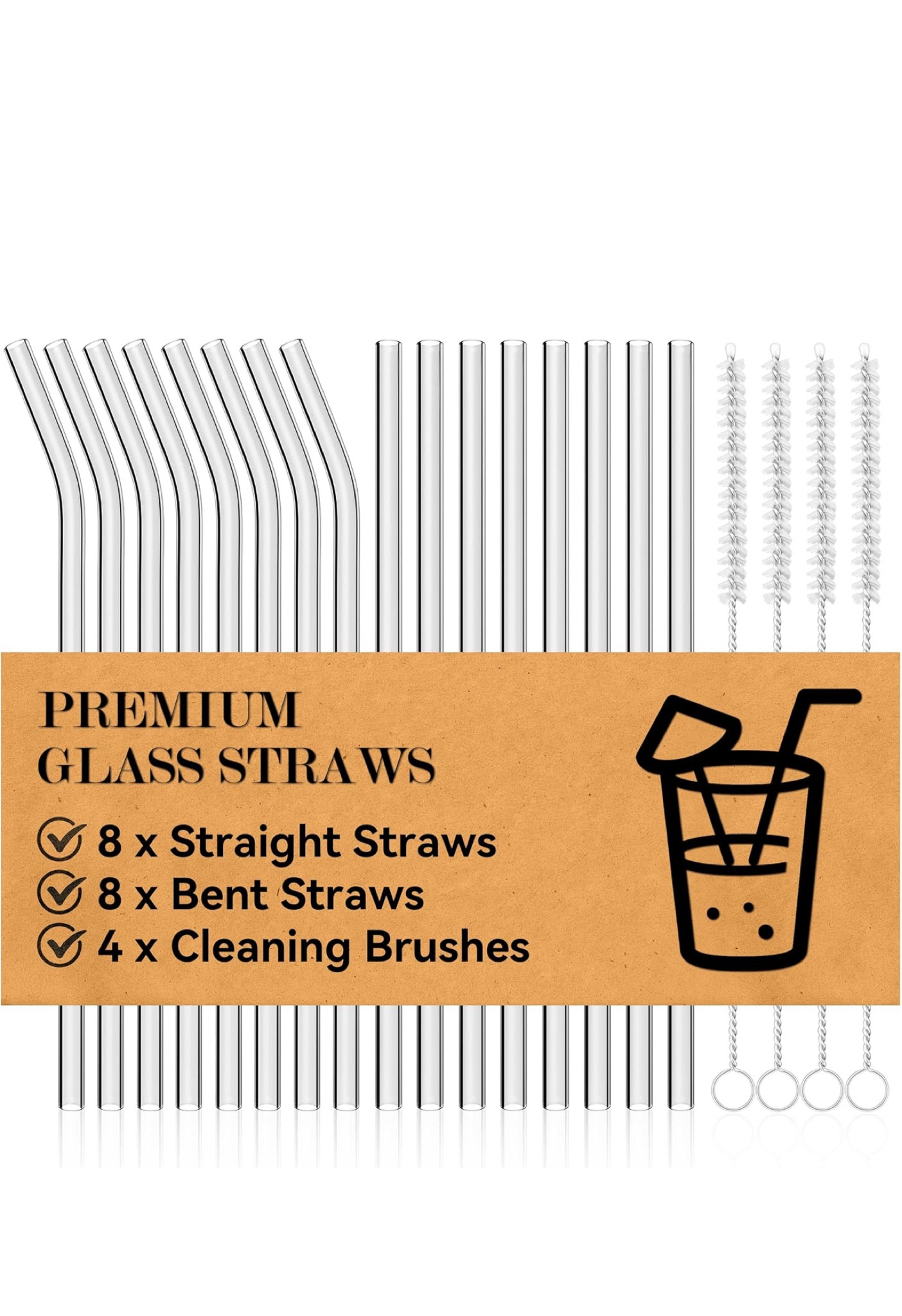 best glass straws, durable and so affordable 

#LTKFindsUnder50 #LTKHome #LTKSaleAlert