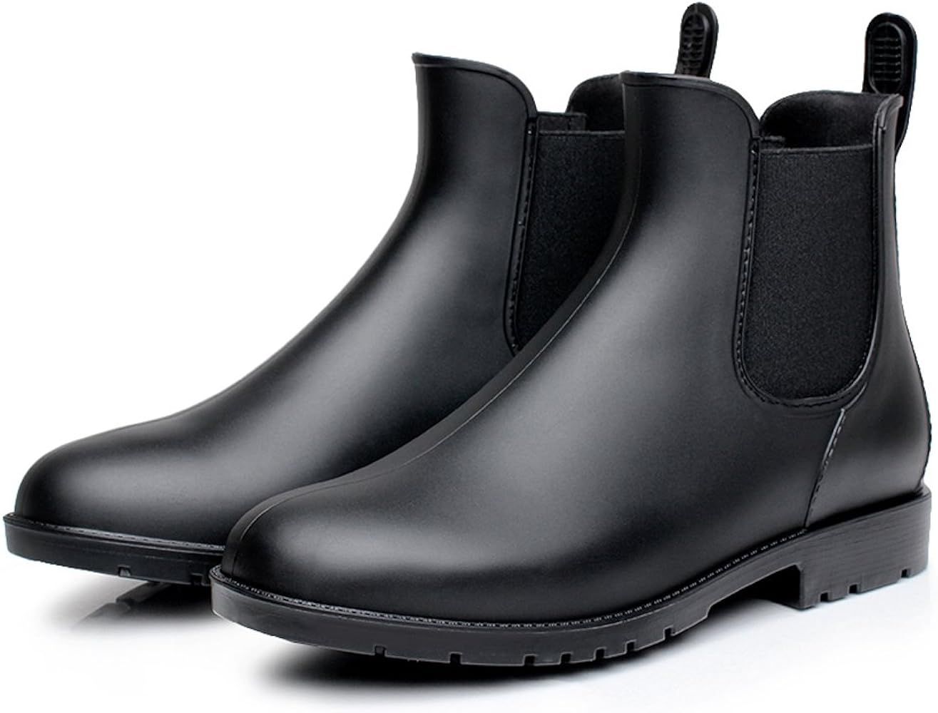 Colorxy Women's Ankle Rain Boots Waterproof Chelsea Booties Short Rain Shoes for Women | Amazon (US)