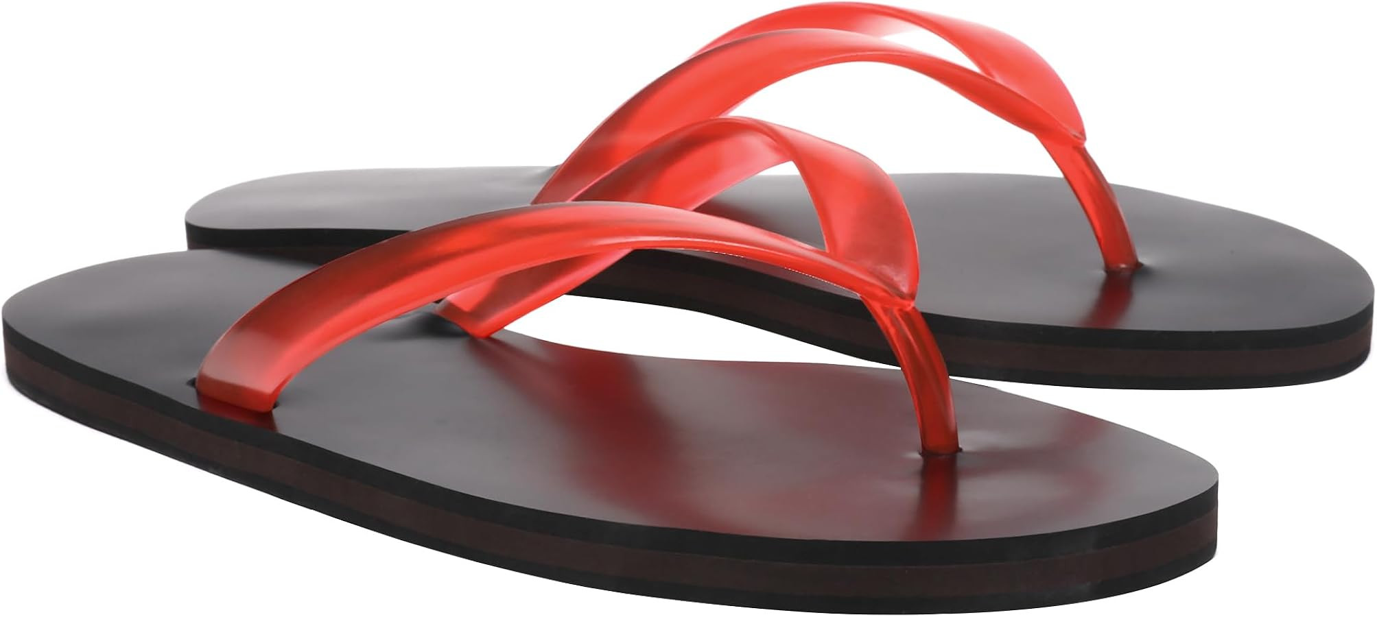 Jelly Beach Flip Flop for Women Clear Sandals Jelly Slides Shoes | Amazon (US)