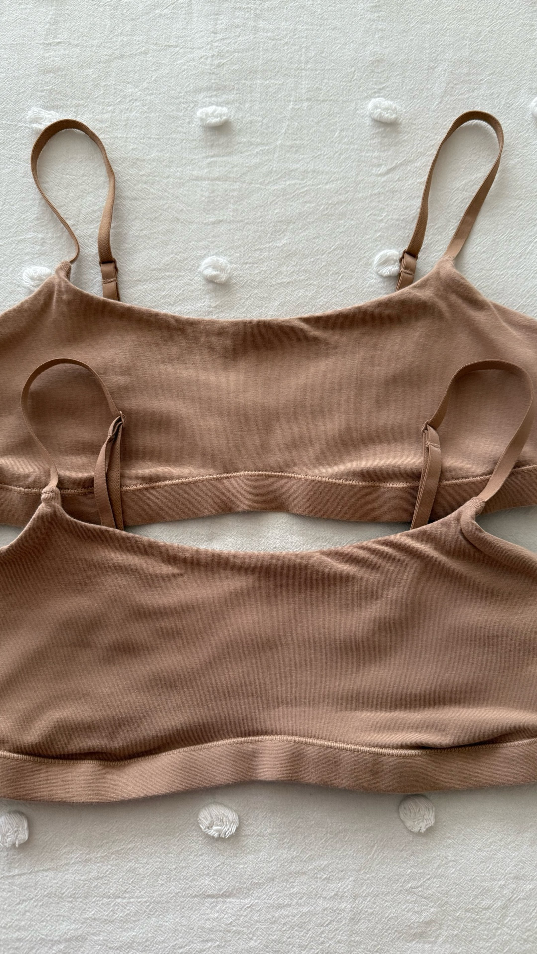 I’ve been searching for high-quality cotton intimates, and I’ve finally found these comfortable scoop bralettes from Quince. They’re made from organic cotton and come in a set of two for $30. They wash well! 



Cotton bra, cotton underwear, cotton intimates, cotton essentials, 

#LTKSeasonal #LTKmomlife #LTKselfcare
