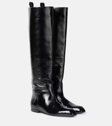 Khaite Colt leather knee-high boots | Mytheresa (US/CA)