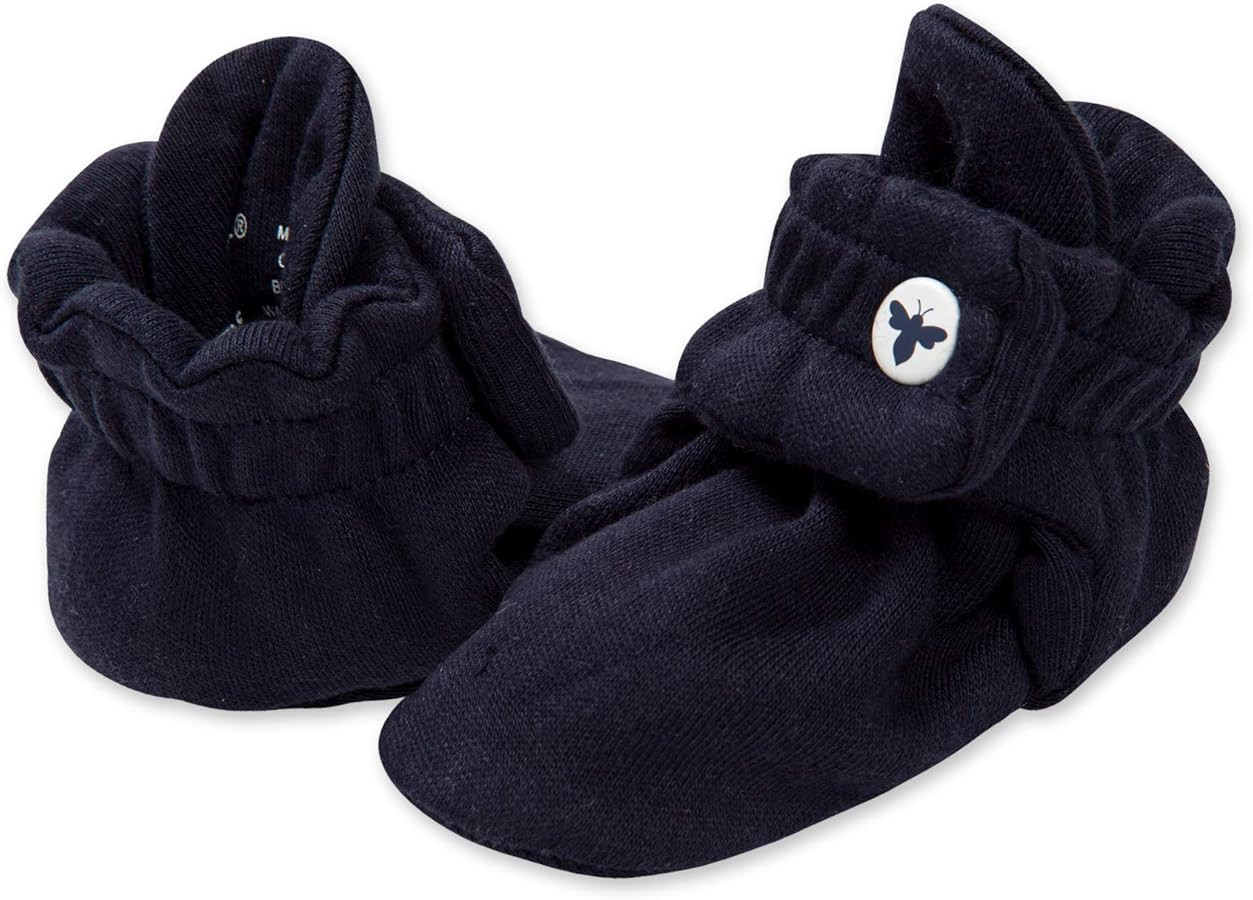 Burt's Bees Baby Unisex Booties Organic Cotton Newborn Essentials Shoes for Infants | Amazon (US)