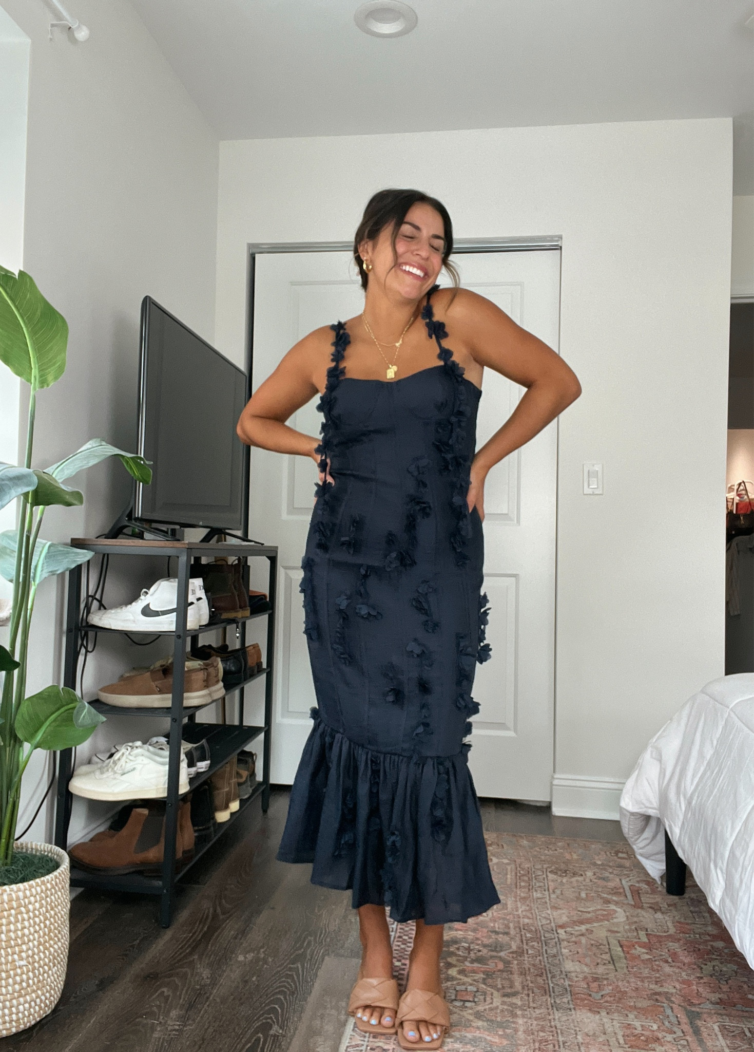 Absolutely obsessed with this floral appliqué occasion dress from petal & pup! So beautifully made, and such a fun statement dress that I haven’t seen anywhere else. Comes in white too for my bridal girls! True to size, wearing an M/8 😊 great for a wedding guest dress 

#LTKWedding #LTKFindsUnder100 #LTKSeasonal