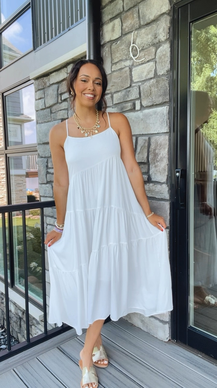 Saturday’s fit for a family reunion! My charm necklace is PRICEY (so I purchased during my birthday month for 50% off and with gift cards). However, you can wear as 2 separate necklaces or together and, all the charms are removable! Little white dress, white dress, white maxi dress 😊

#LTKStyleTip #LTKSeasonal #LTKWedding