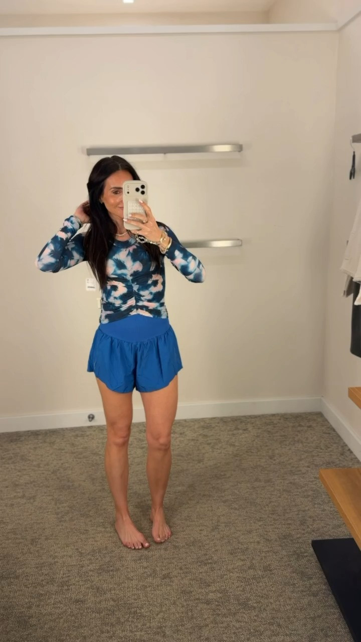 New FP activewear finds, running shorts, long sleeve workout top, spring gym outfit, annabrstyle 

#LTKActive #LTKSeasonal #LTKootd