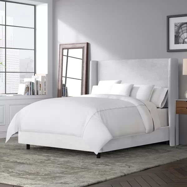 Goodrich Velvet Upholstered Standard Bed | Wayfair North America