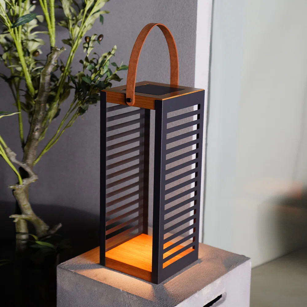 Grand Patio 19.7'' Solar Powered Outdoor Floor Lamp & Reviews | Wayfair | Wayfair North America