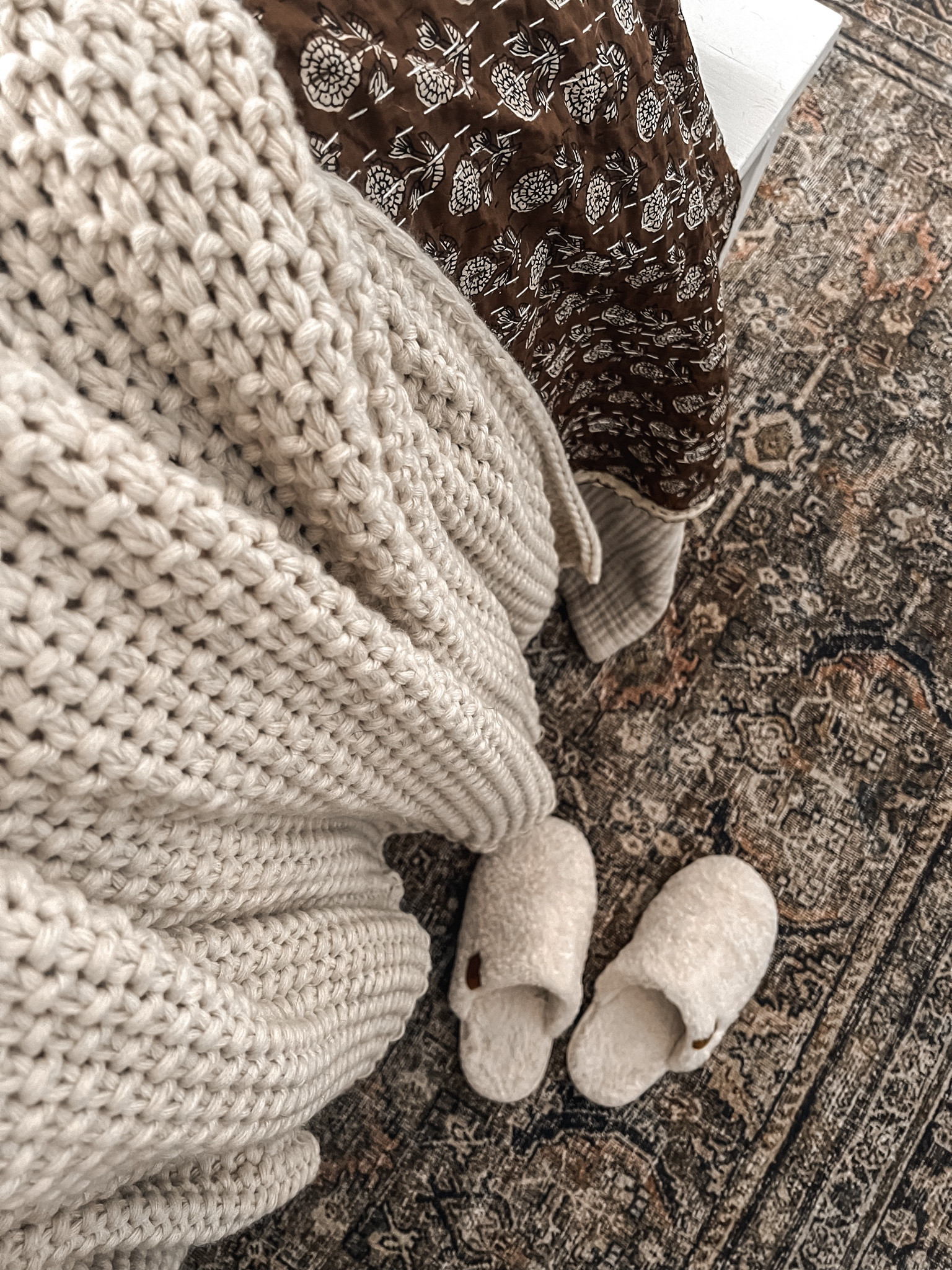 Fall Bedroom Styling | Fall Bedding | Fall Quilt | Knit Throw | Loloi Area Rug | Cozy Slippers | Target Finds

#LTKStyleTip #LTKSeasonal #LTKHome