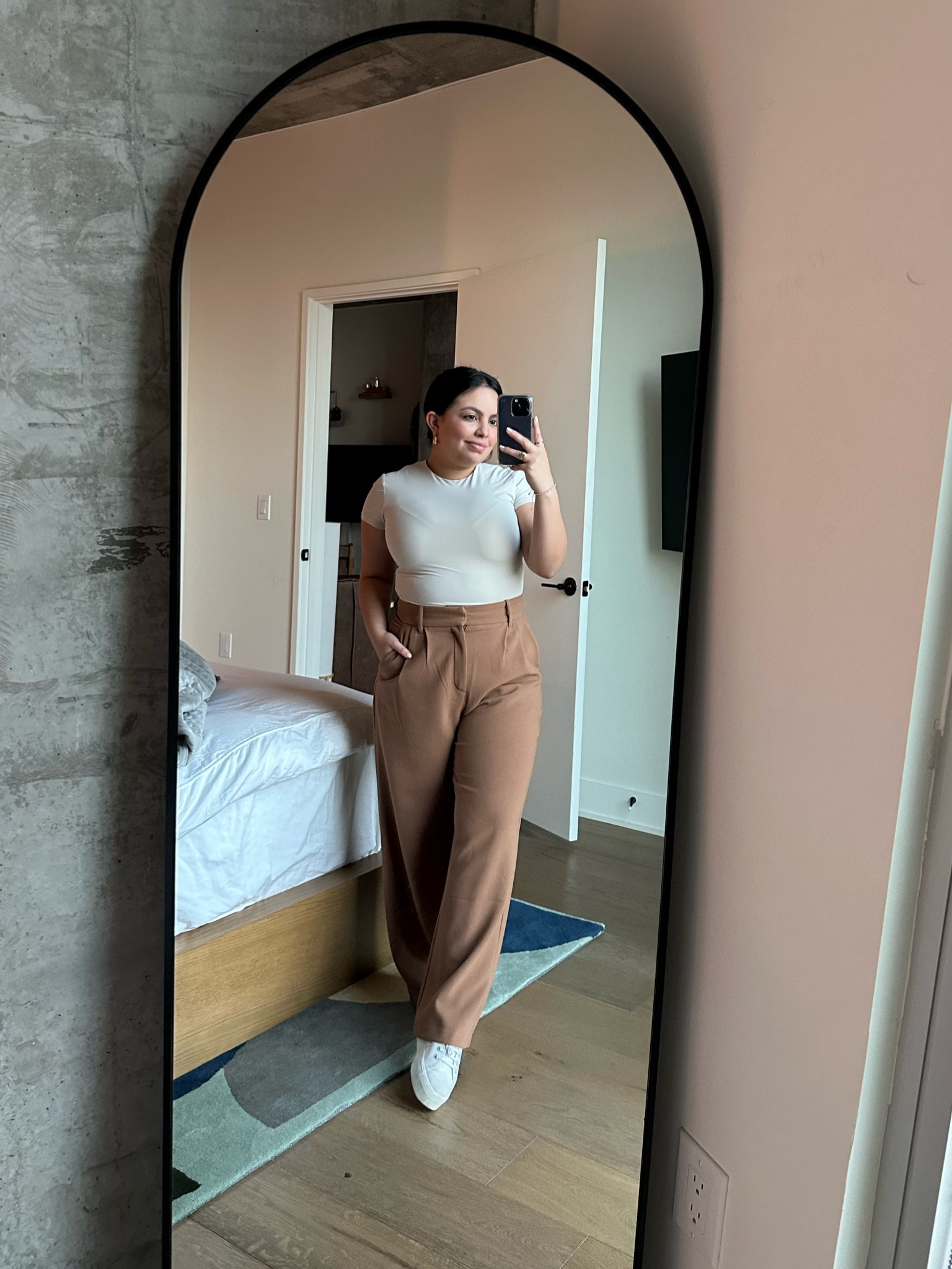 Wide leg tailored pant 
Work outfit 
Business casual 
Abercrombie clothes 
Abercrombie pants 
Bodysuit 
Fall outfit 
Fall casual 

#LTKsalealert #LTKstyletip #LTKfindsunder100