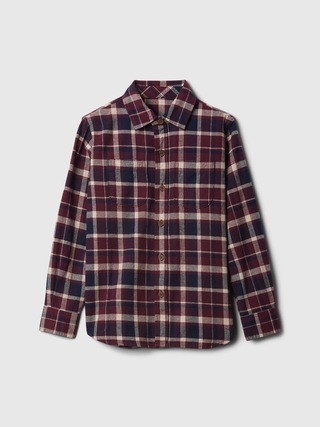 Kids Flannel Shirt | Gap Factory