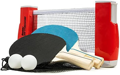 Franklin Sports Table Tennis to Go Portable Ping Pong Set - Table Top Ping Pong Net + (2) Paddles... | Amazon (US)
