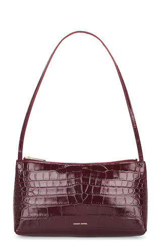 Mansur Gavriel Gaia Shoulder Bag in Oxblood from Revolve.com | Revolve Clothing (Global)