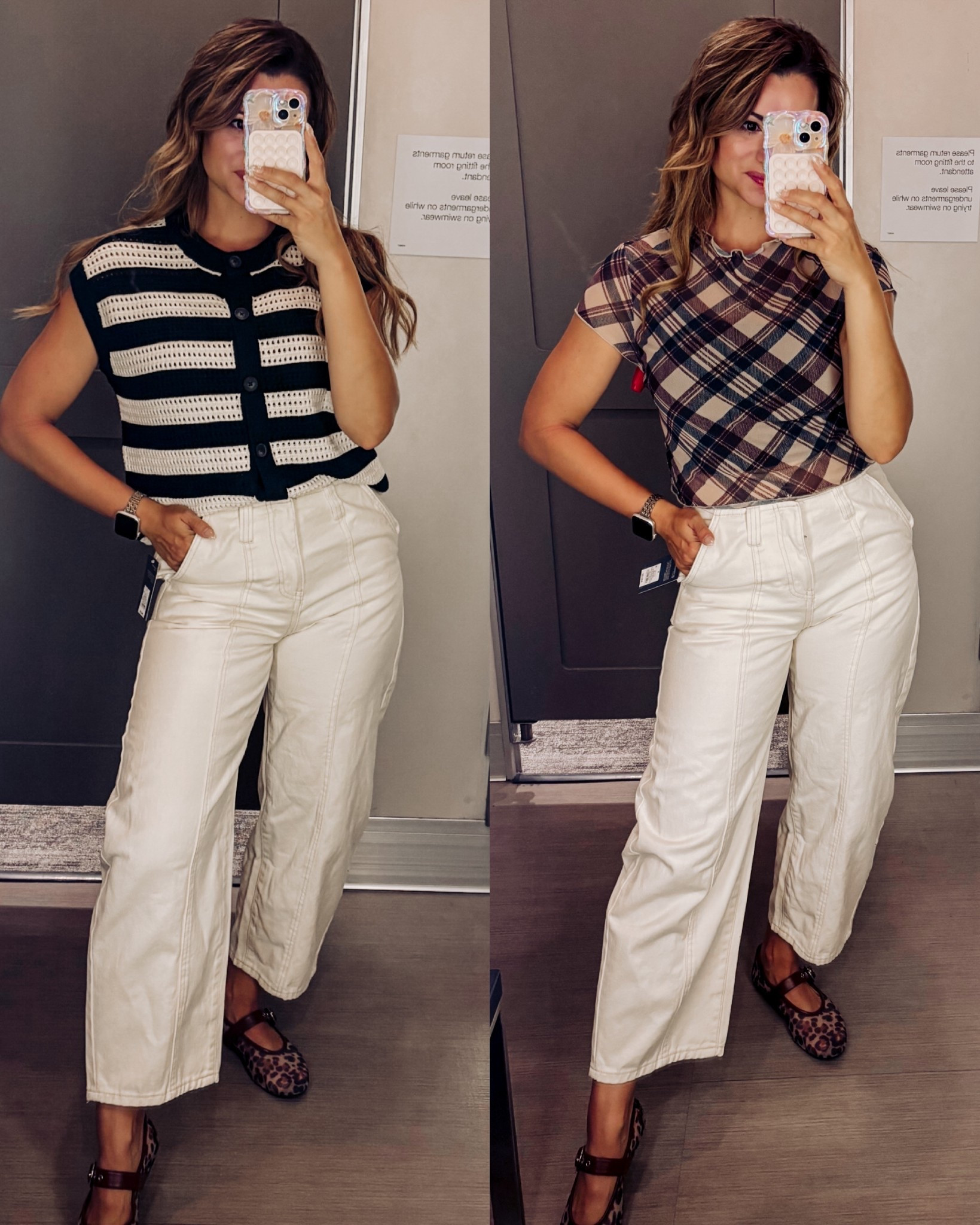 These white pants from Target are so versatile, as seen here!

#LTKShoeCrush #LTKSeasonal #LTKStyleTip