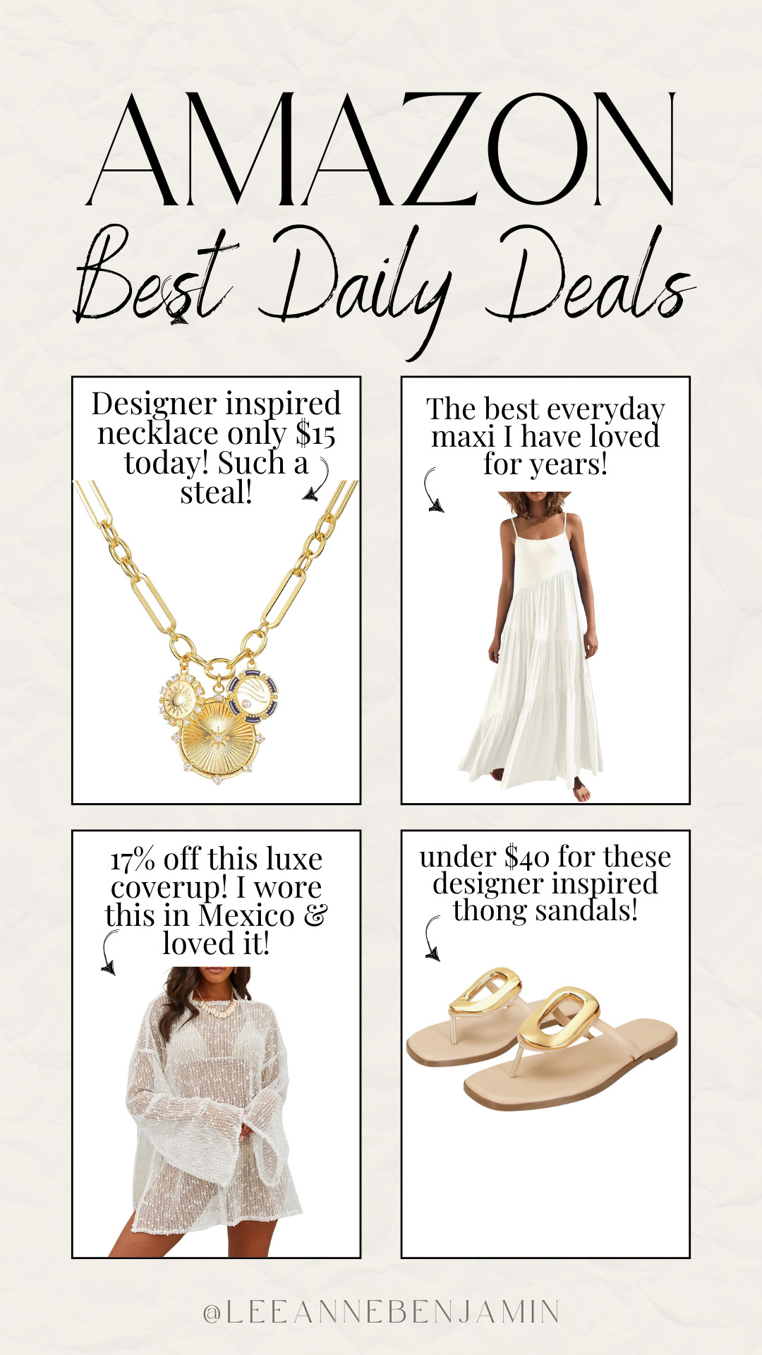 Top daily deals on Amazon today! 

 #LTKOver40 #LTKSaleAlert #LTKTravel