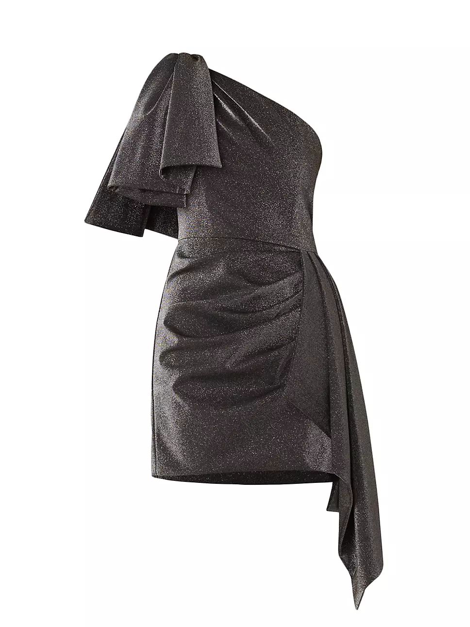 Catalaya Metallic One-Shoulder Minidress | Saks Fifth Avenue