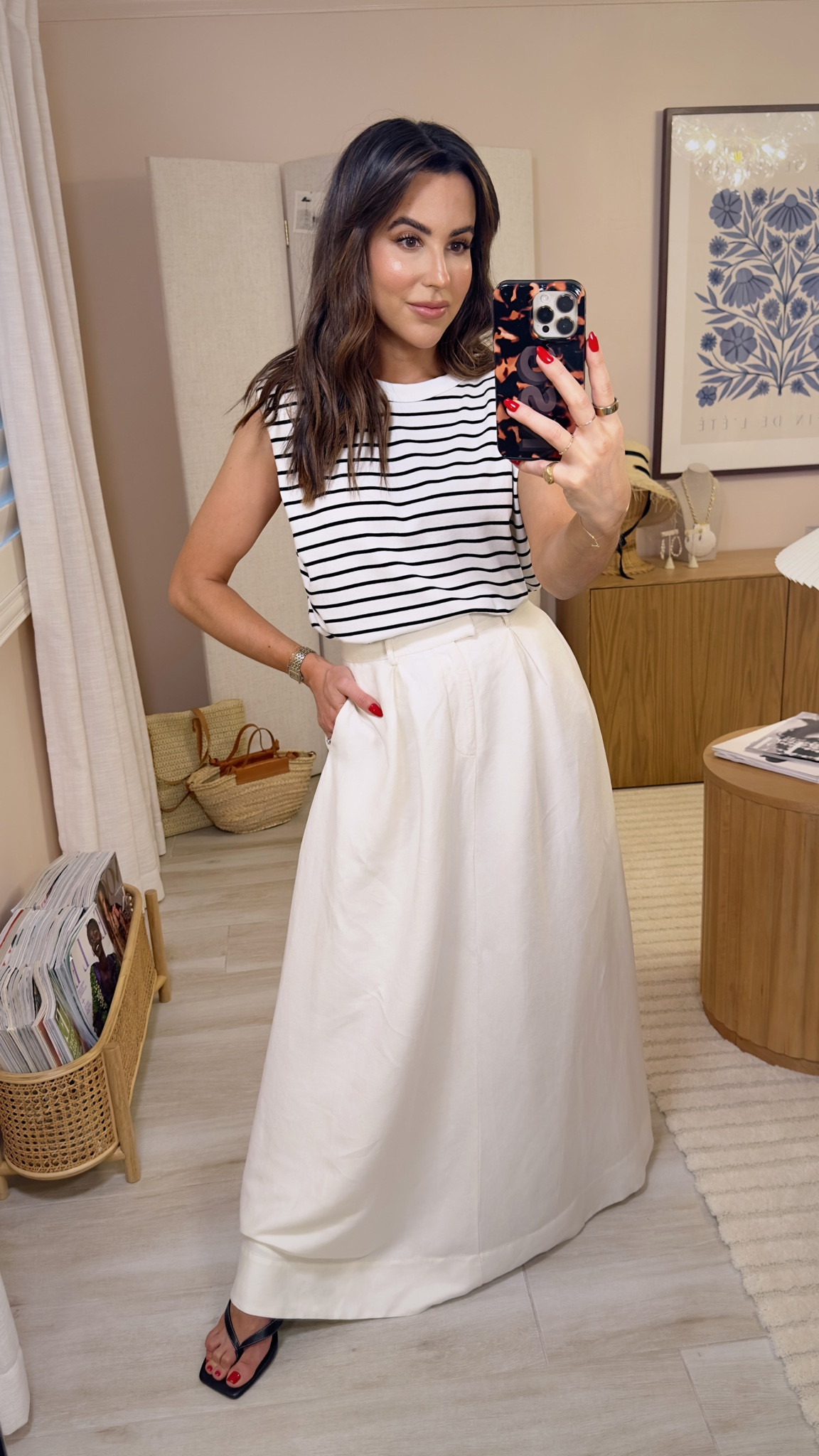 Anthro is having a  sale! Use my code KELLYSAKS20 for 20% off apparel, accessories and beauty, only until 7/9. I’m wearing size XS (petite) top and size 4 skirt. Run TTS  

#LTKunder100 #LTKworkwear #LTKxAnthro