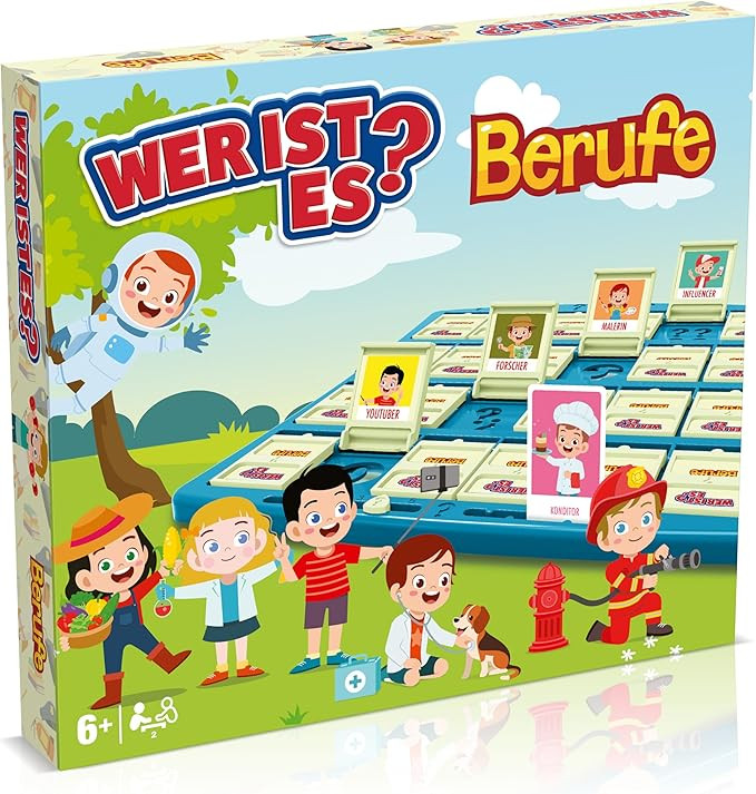 Winning Moves Wer ist es? Berufe Edition - Wer ist es Spiel Berufe Brettspiel für Kinder - Fanar... | Amazon (DE)