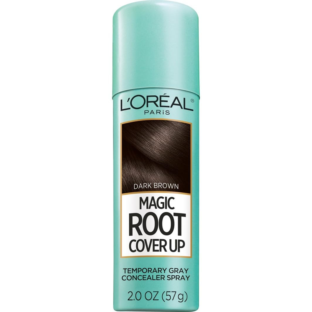L'Oreal Paris Root Cover Up Temporary Gray Concealer Spray, Hair Color Spray with Filling & Thick... | Amazon (US)