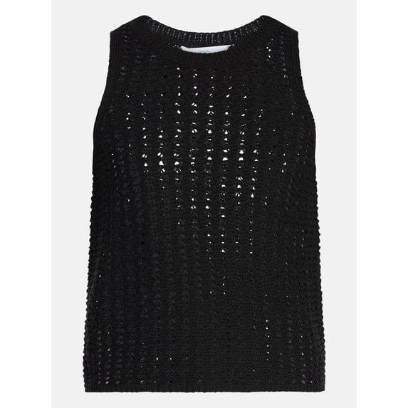 Hero image 5 of Time and Tru Women's Sweater Tank Top, Sizes XS-XXXL, 5 of 6Choose my modelSee th... | Walmart (US)