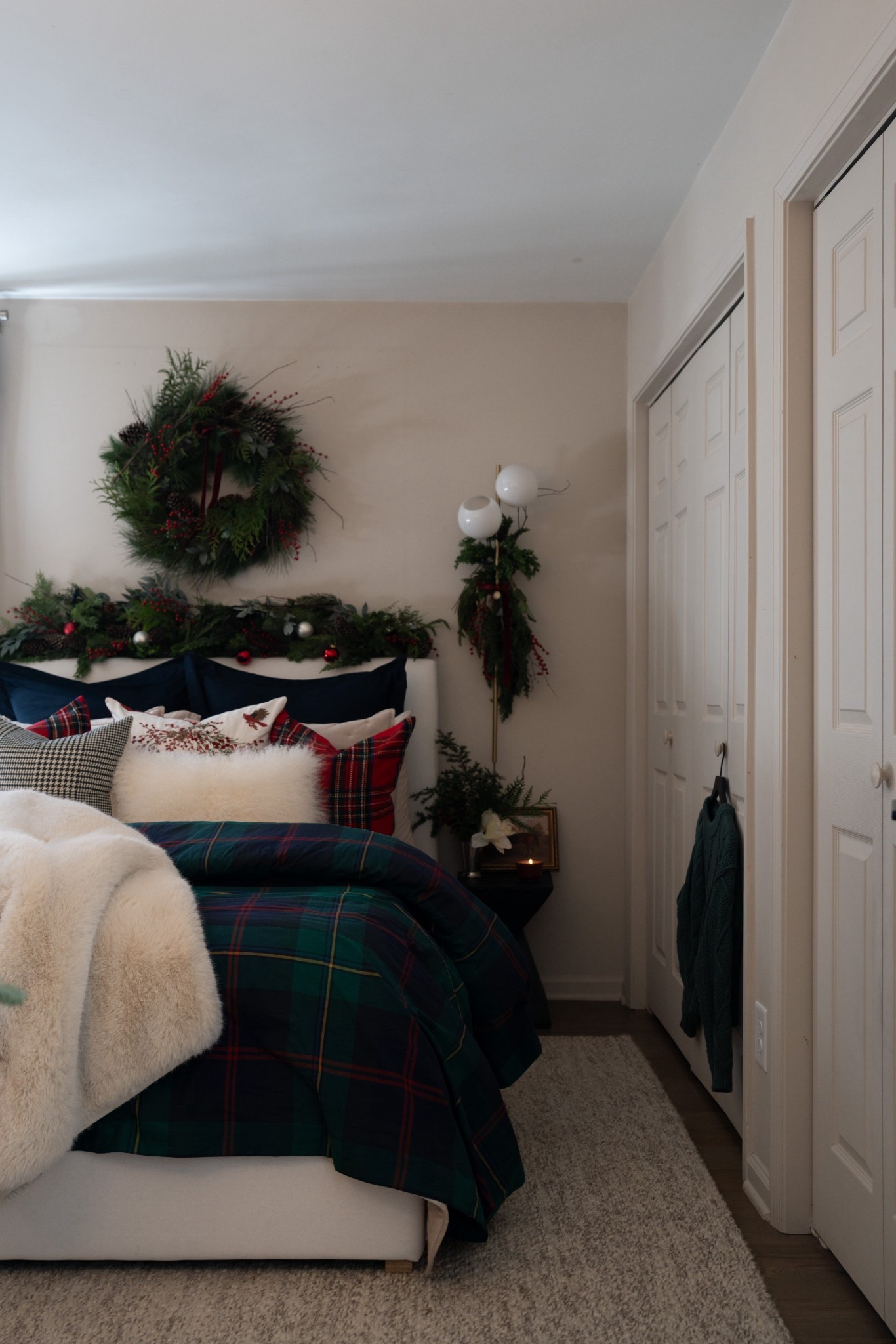 We created the sweetest Christmas bedroom for our daughter this year, and I’m obsessed with how it turned out. She loves horses and wanted something classic and timeless, so we blended equestrian details with Christmas touches — and the result is this beautiful, cozy, completely calming holiday retreat. It’s Christmas… with a perfectly polished twist. 

 

#LTKHoliday #LTKHome #LTKSeasonal