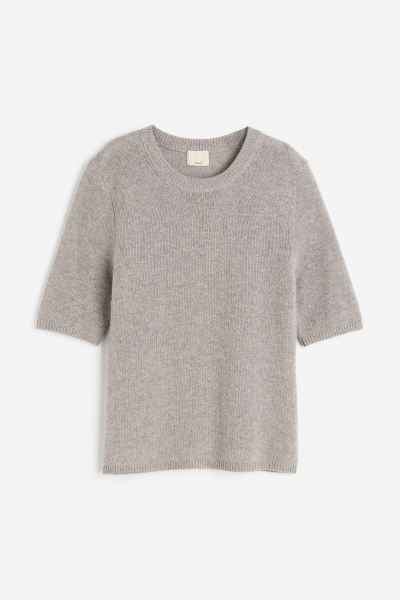Knitted cashmere top | H&M (UK, MY, IN, SG, PH, TW, HK)