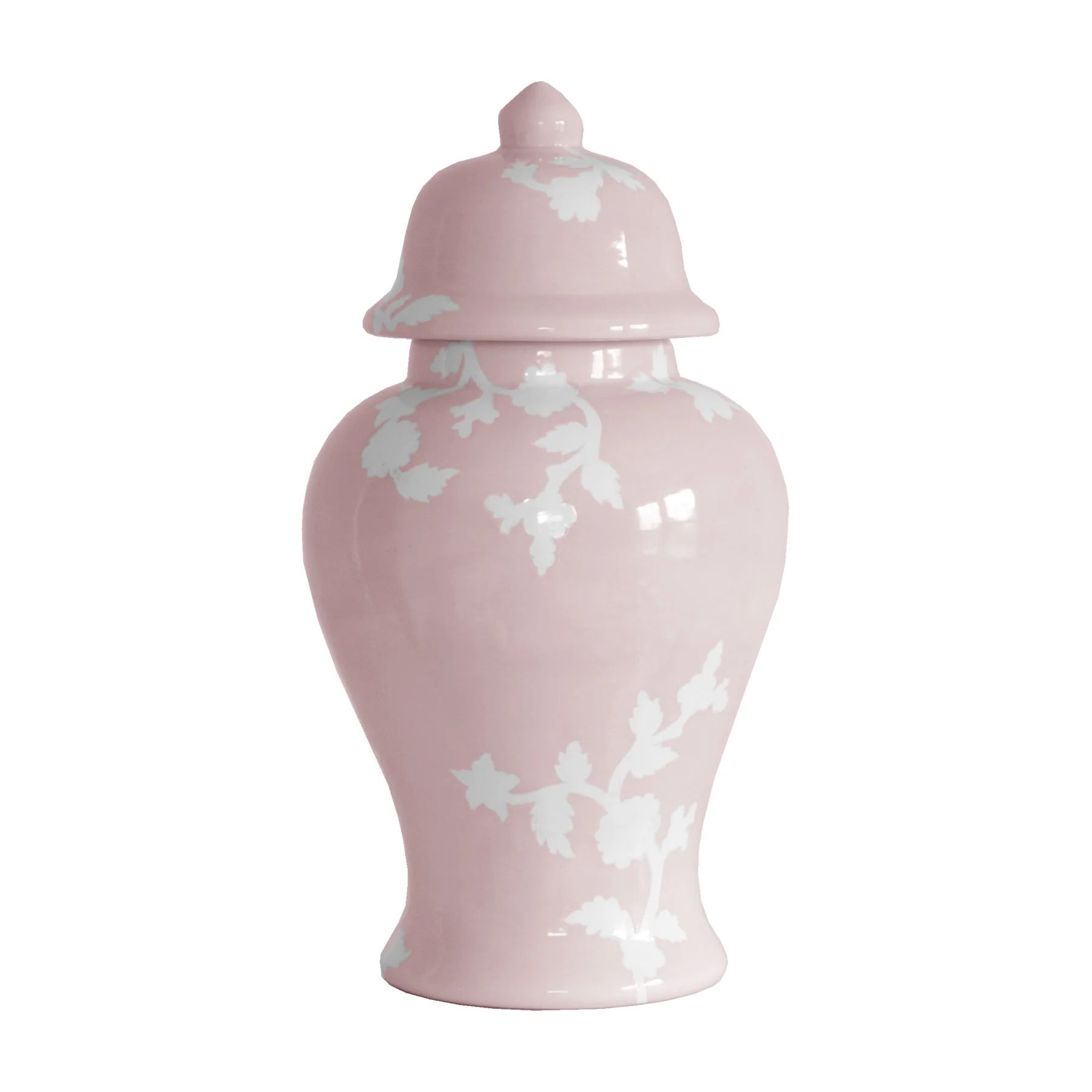 Chinoiserie Dreams Ginger Jars in Cherry Blossom Pink | Ruby Clay Company