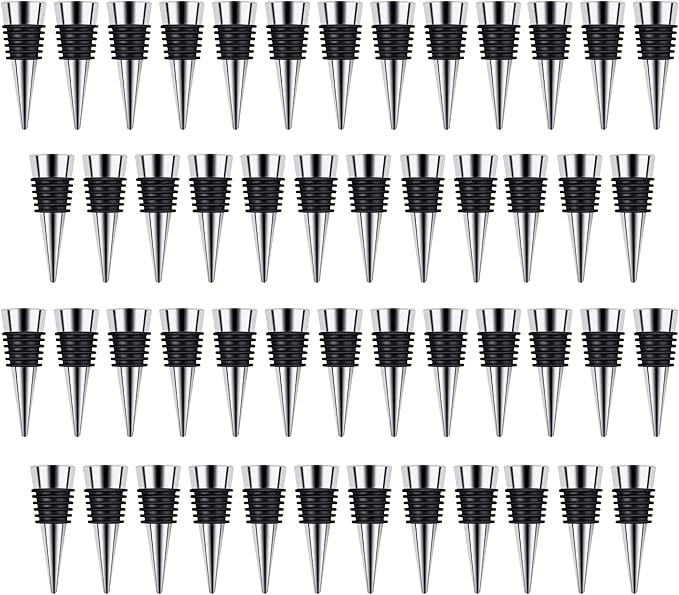 Wine Stopper, Reusable Decorative Bottle Stoppers for Kitchen, Bar, Gifts, Holiday Party, Wedding... | Amazon (US)