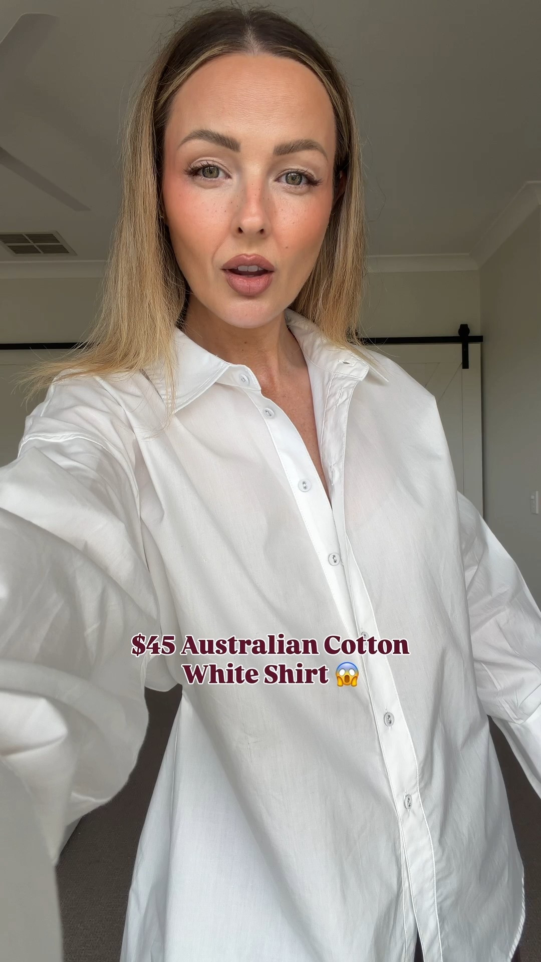 The most flattering and versatile white shirt you absolutely need in your wardrobe. It’s Australian cotton and only $45 from Target. ￼

#LTKaustralia #LTKworkwear #LTKpetite