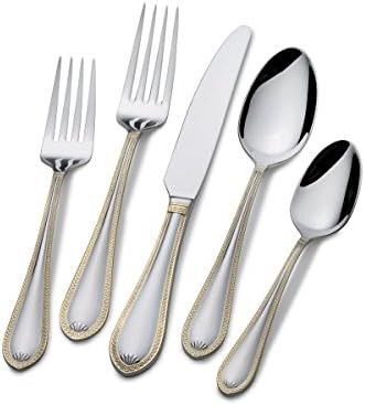 Towle Sinclair Gold 65-Piece Flatware Set | Amazon (US)