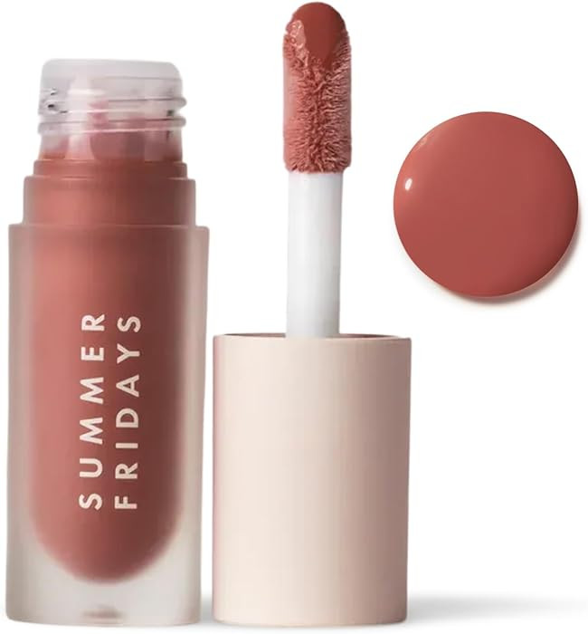 Summer Fridays Dream Lip Oil - Tinted Lip Oil with Moisturizing Sheer Coverage, High-Shine and De... | Amazon (US)