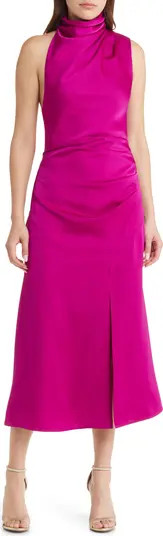 MISHA COLLECTION Robbia Sleeveless Turtleneck Midi Dress | Nordstrom | Nordstrom