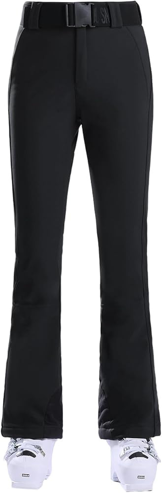 GSOU SNOW Ski Pants Women Snowboard Snow Pants Slim Insulated Warm Waterproof Windproof Winter Ou... | Amazon (US)