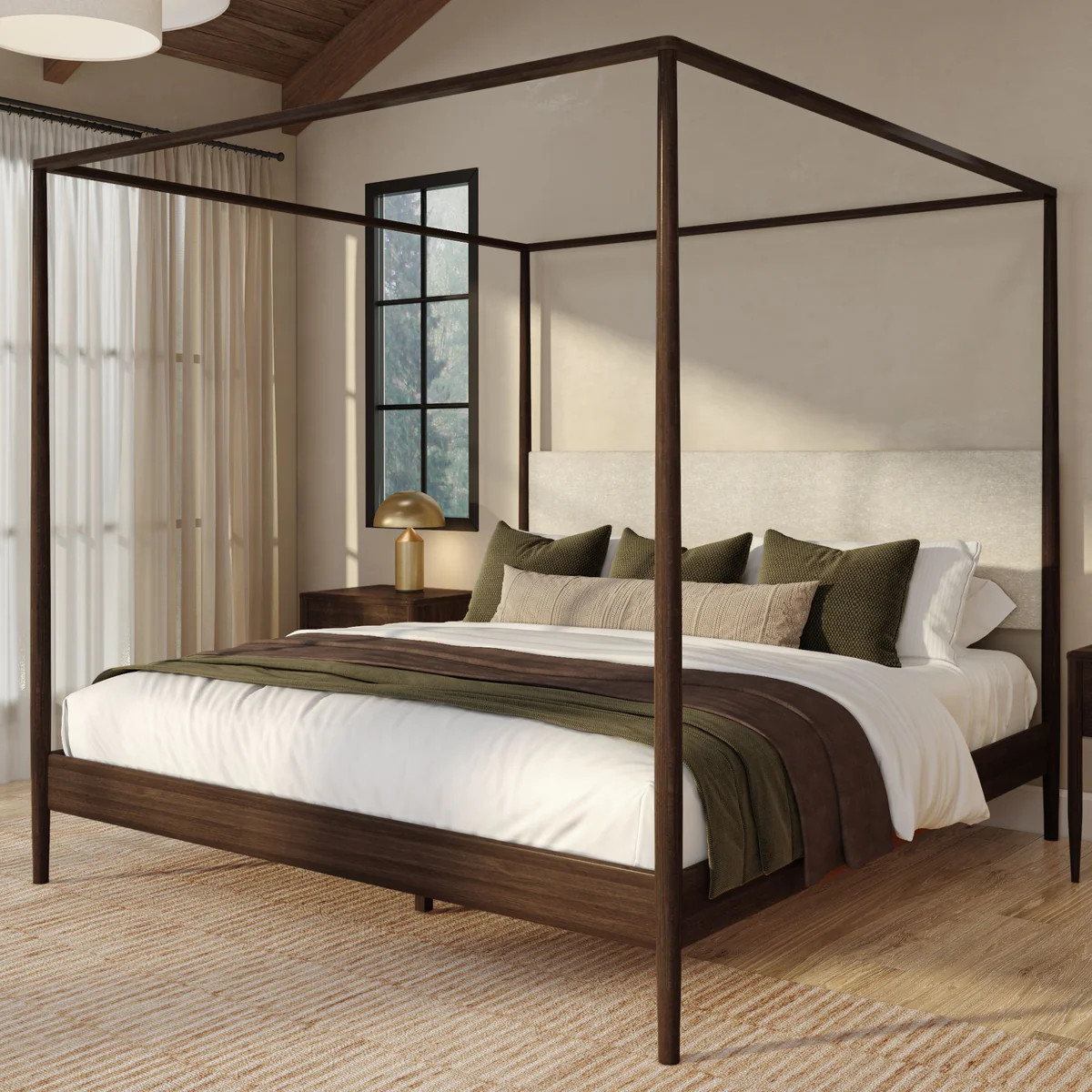 Harbor Canopy Bed - Queen | Plank+Beam
