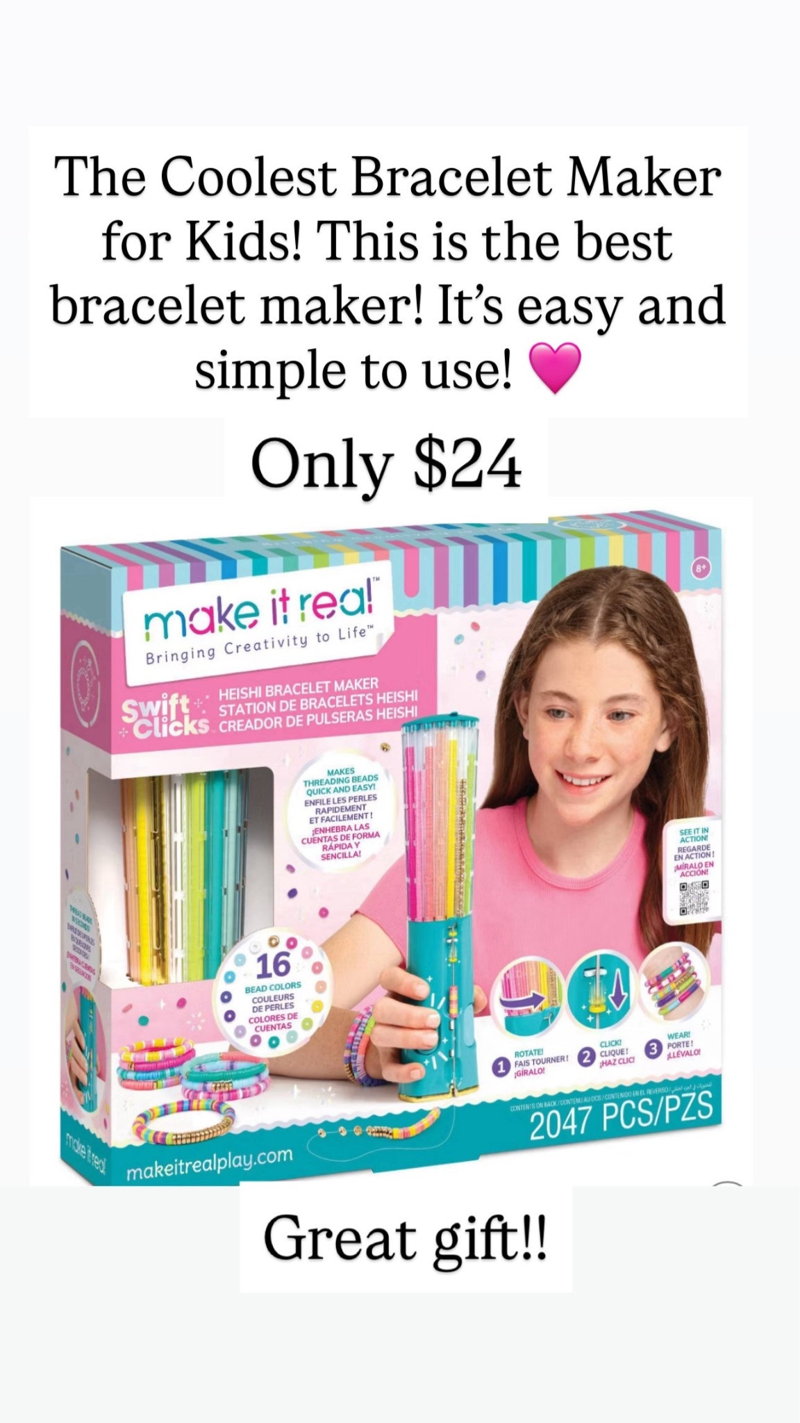 Bracelet maker 

#LTKHoliday #LTKGiftGuide