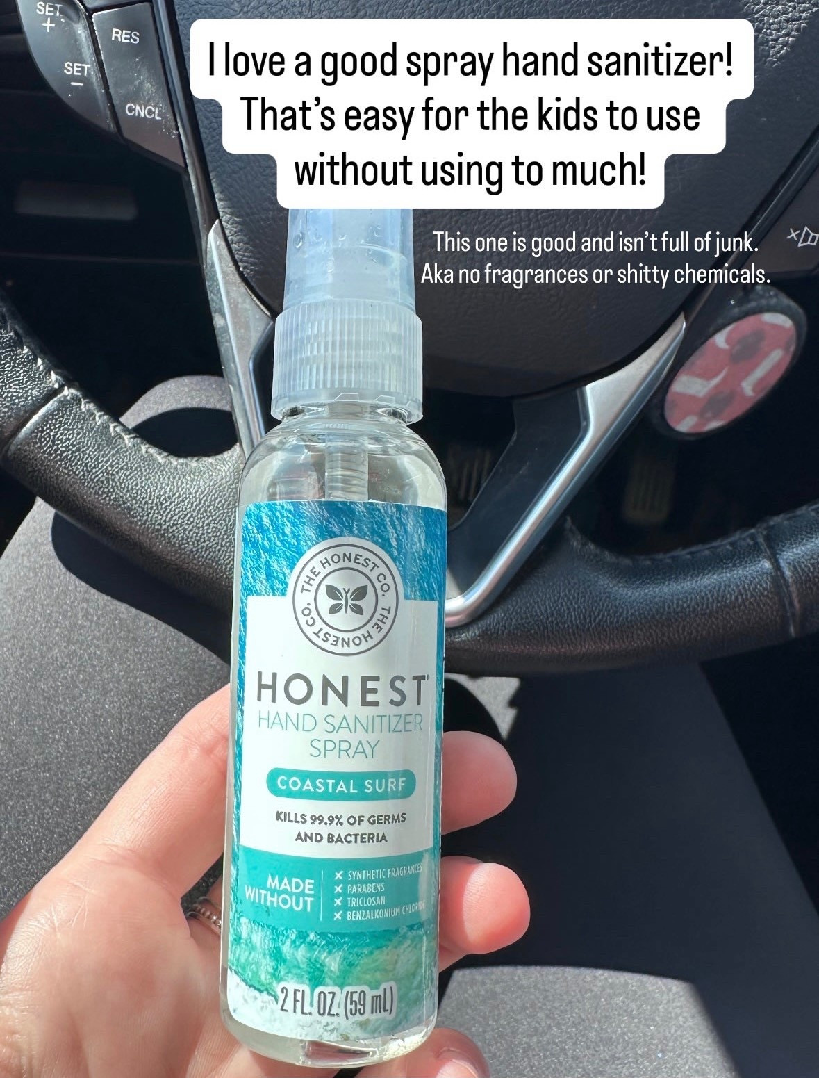 My favorite spray hand sanitizer. 
Low toxic & not expensive  

#LTKFamily