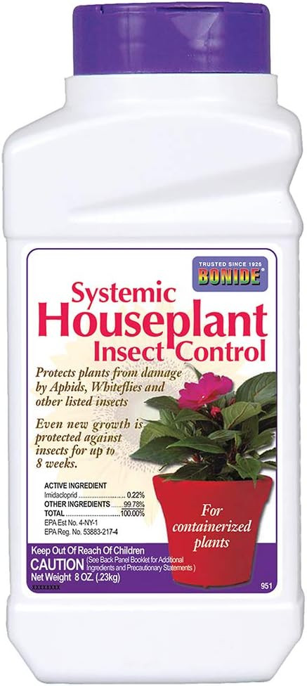 Bonide Systemic Houseplant Insect Control, 8 oz Ready-to-Use Granules for Indoors and Outdoors, P... | Amazon (US)